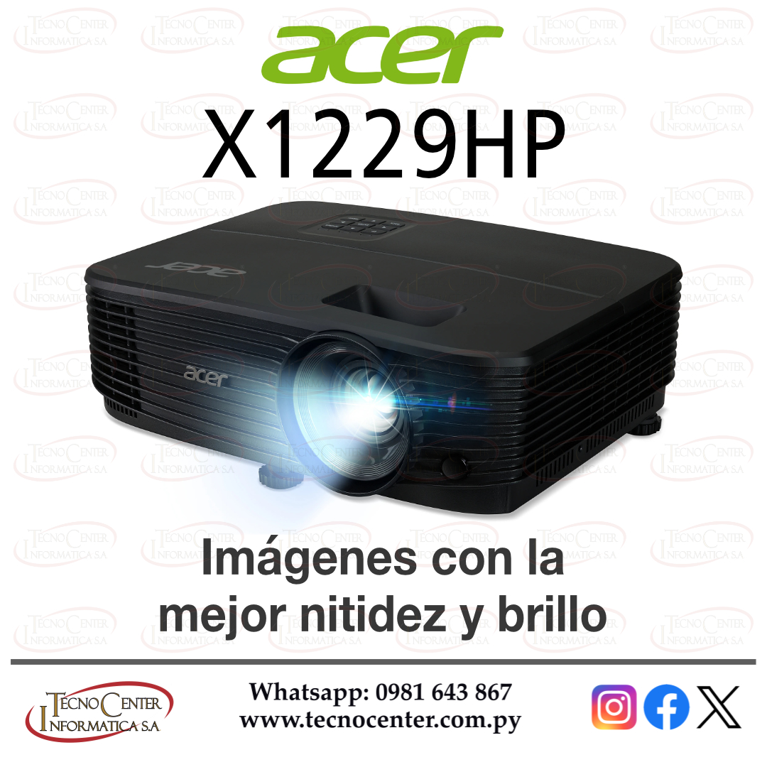 Proyector Acer X1229HP 4500 Lúmenes